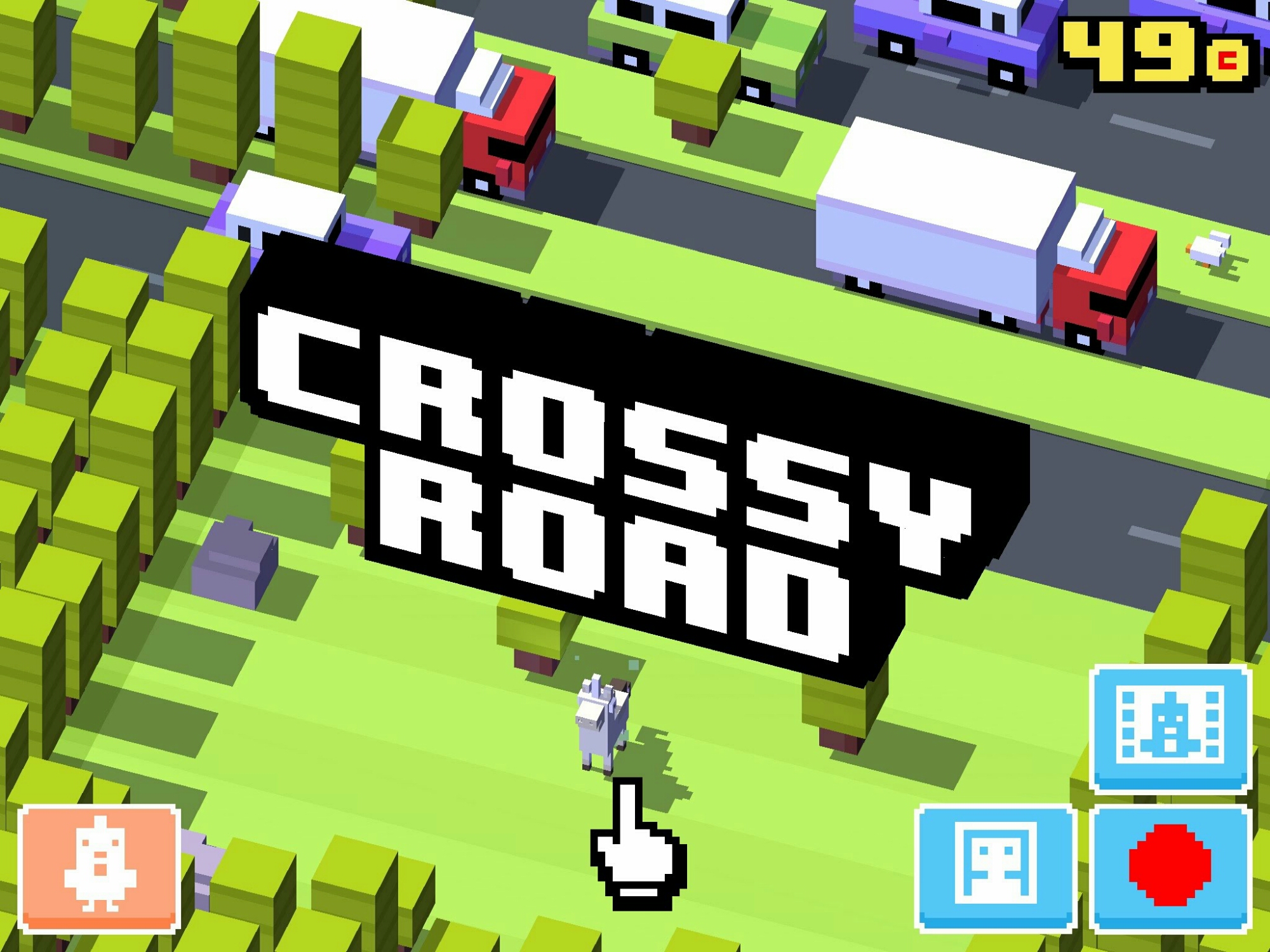 how to get the game creators in crossy road
