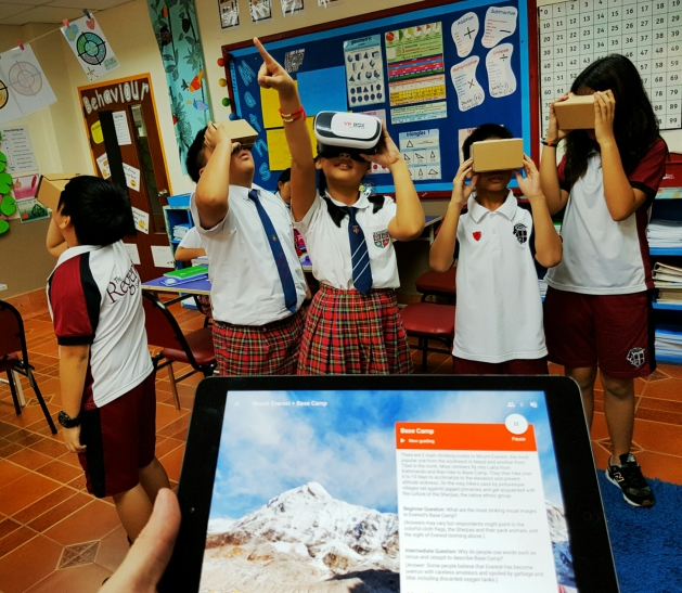 VR in the classroom 