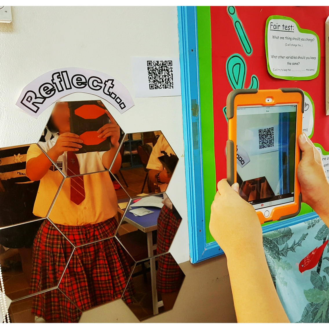 QR codes in lessons