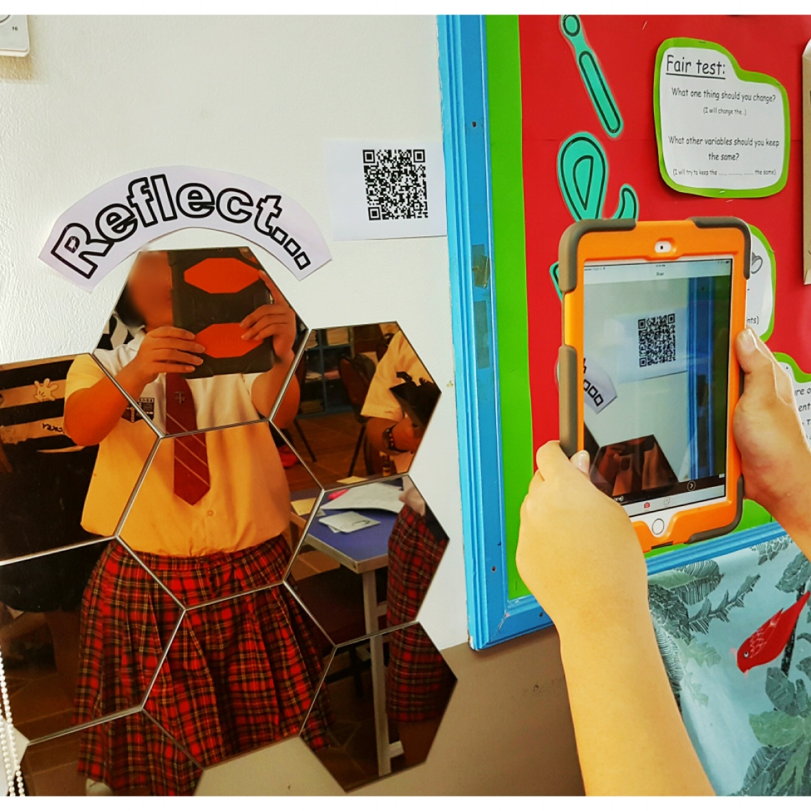 QR codes in lessons