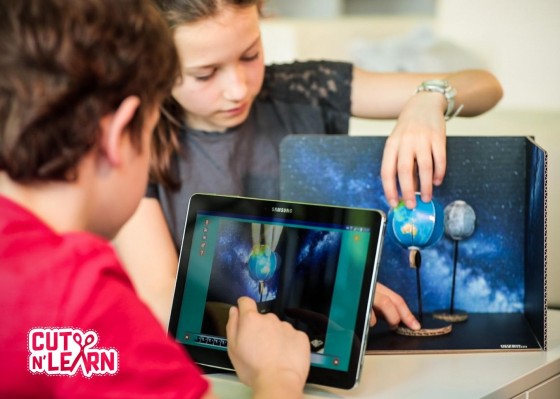 Cut N' Learn App For Science Lessons